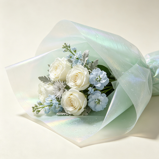 Green Holographic Wrapping Film