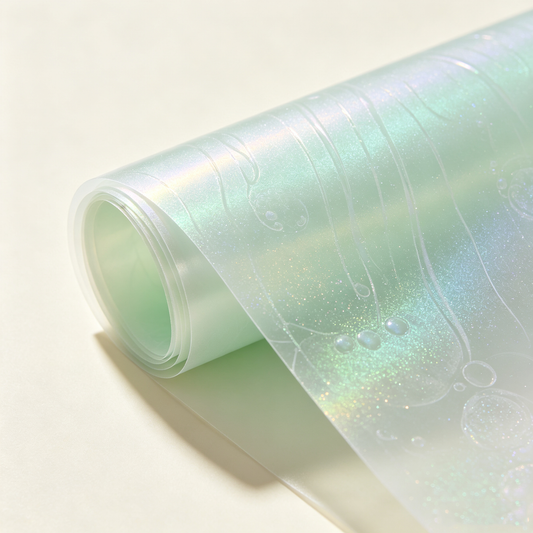 Green Holographic Wrapping Film